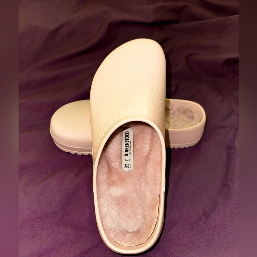 Birkenstock Super Birki shearling size 39